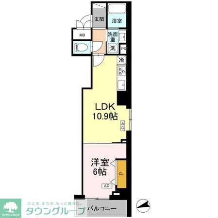 ロイジェント南池袋の物件間取画像